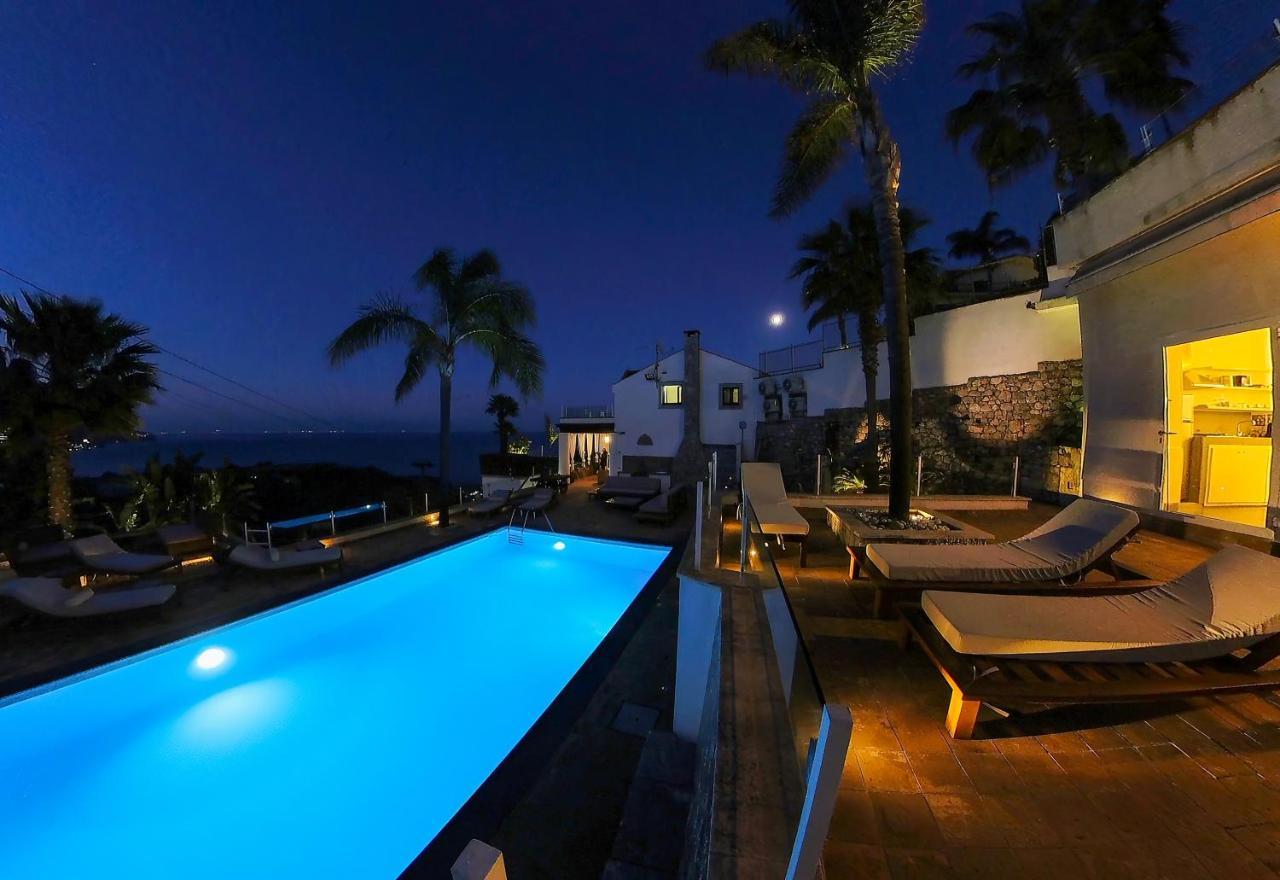 Luxury Taorum Villa With Spectacular Sea Views In טאורמינה מראה חיצוני תמונה