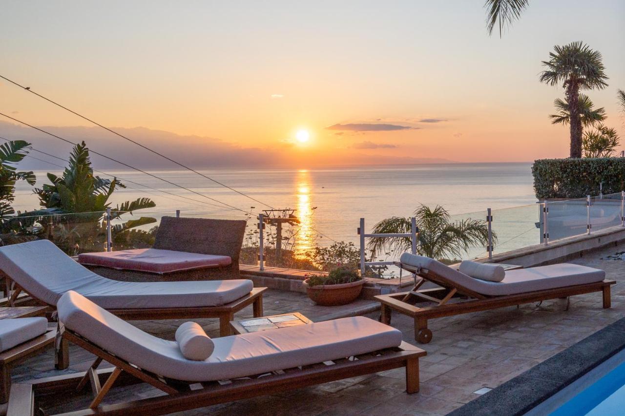 Luxury Taorum Villa With Spectacular Sea Views In טאורמינה מראה חיצוני תמונה