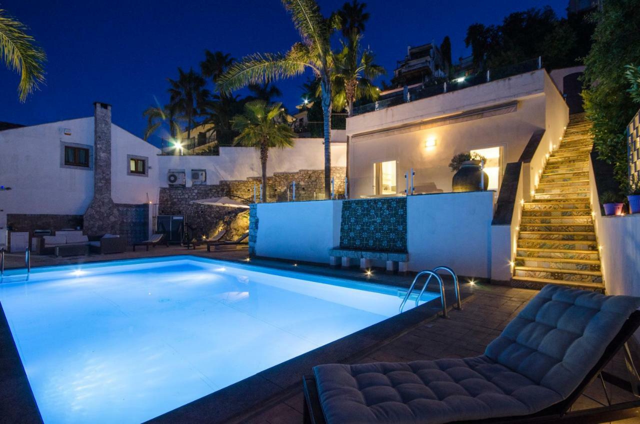 Luxury Taorum Villa With Spectacular Sea Views In טאורמינה מראה חיצוני תמונה